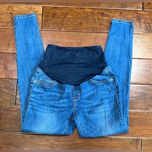 Old Navy Rockstar Full Panel Maternity Jeans Regular Woman 4